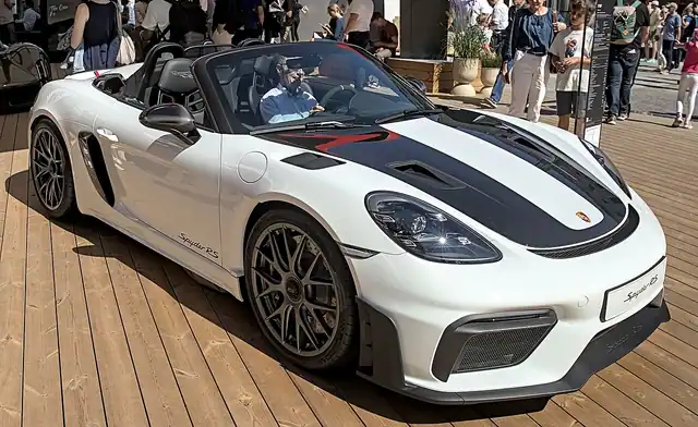 Porsche 718 Boxster de 2017