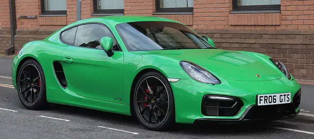 Porsche Cayman de 2012
