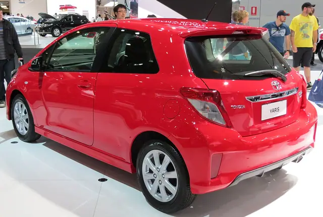 Toyota Yaris hatchback de 2012